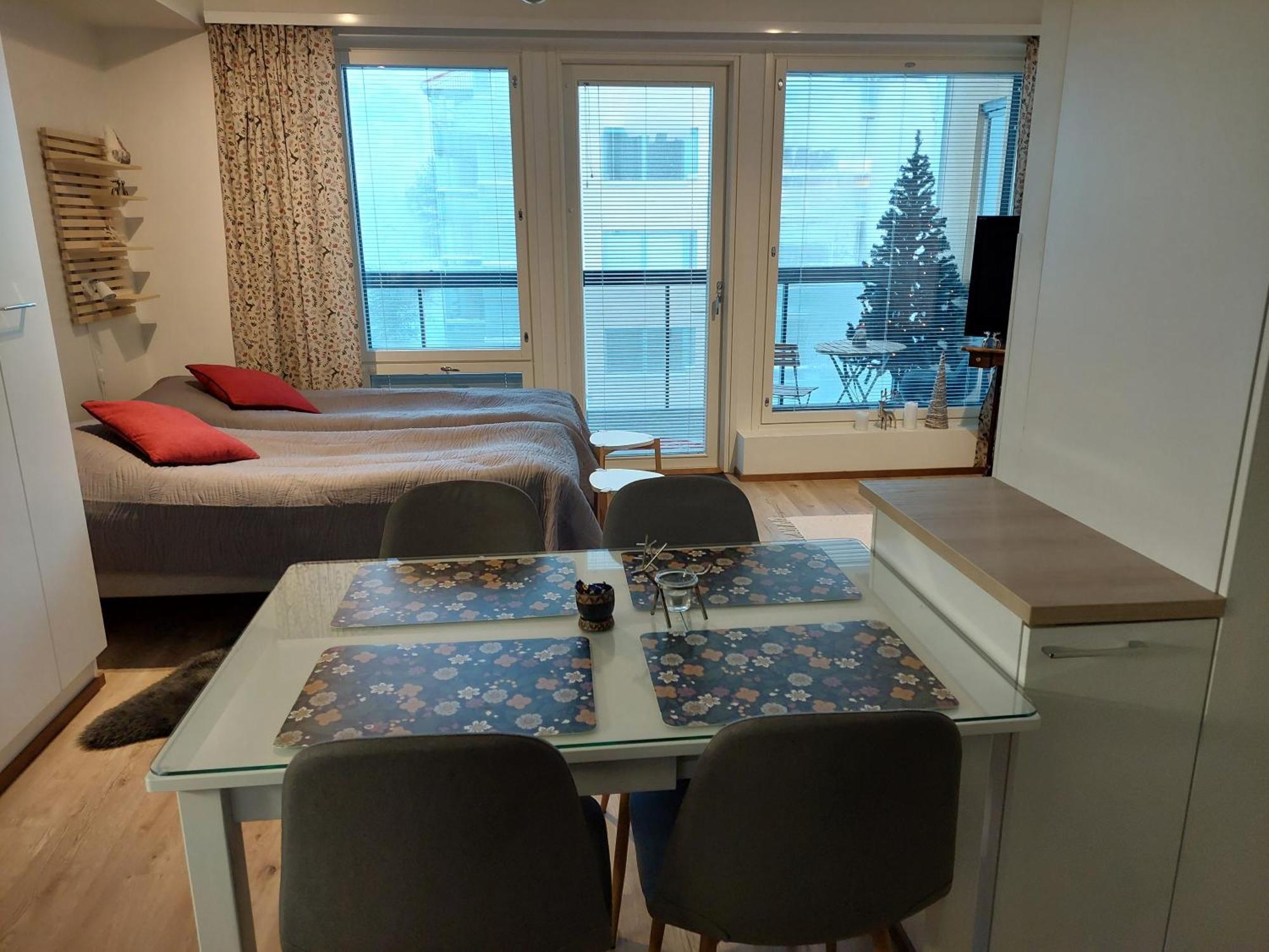 شقة Arctic Aurora Luxury, Lehtikatu 2A 96100 روفانييمي المظهر الخارجي الصورة
